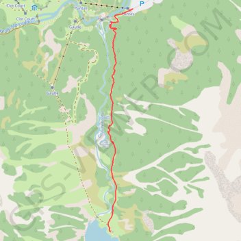 [Itinéraire] Le lac de Gaube GPS track, route, trail