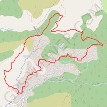Crete du Gouta GPS track, route, trail