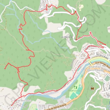 Enregistrement du 26/03/2022 GPS track, route, trail