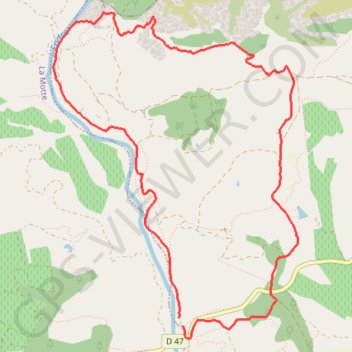 L'Endre-Moulin Gournié-Le Muy GPS track, route, trail