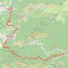 Belvédère > Col de Turini (Via Alpina) GPS track, route, trail