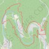 Des Hautes-Rivières à Naux par les sentiers de crêtes GPS track, route, trail