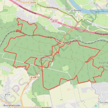 La Boue Troude GPS track, route, trail