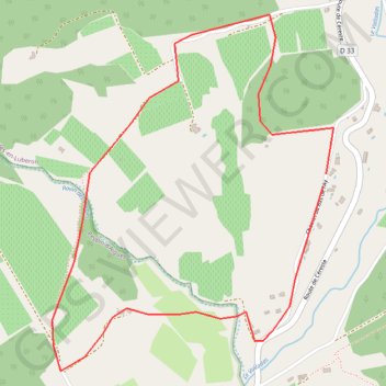 Bergerie des Dônes GPS track, route, trail