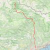 Haute Tinée - Méditerrannée GPS track, route, trail