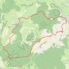 Circuit des sapins - Ouroux GPS track, route, trail