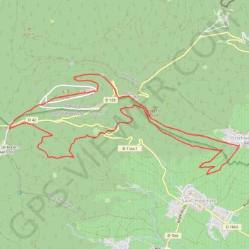 Circuit du Premier Mai GPS track, route, trail