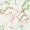 Walk through Uley, Cam Peak, and Downham Hill GPS track, route, trail