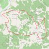 Chourgnac - Sainte Eulalie d'ans GPS track, route, trail
