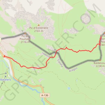 Géougue de Peyrelue GPS track, route, trail