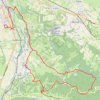 Le Bager raccourci 33km GPS track, route, trail