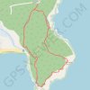 Great Head Loop Trail in Acadia National Park GPS track, route, trail