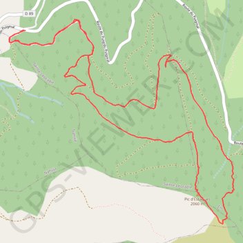 Le Puig d'Estaques GPS track, route, trail