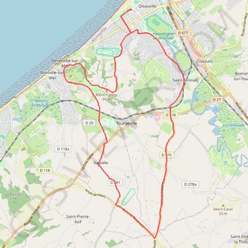 BikeD_TriDeauville2020 GPS track, route, trail