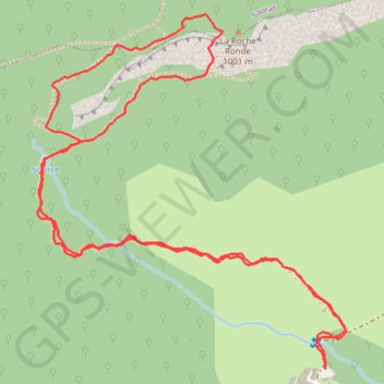 Roche Ronde - Pénélope GPS track, route, trail