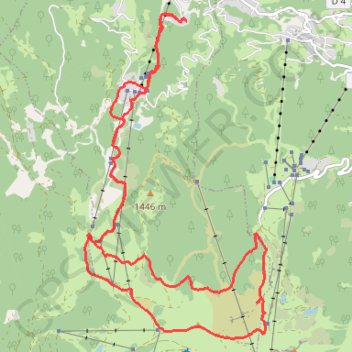 Pointe de Cupoire - Sous La Tête du pré des Saix GPS track, route, trail