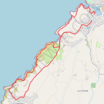 Dahouët La Cotentin GPS track, route, trail