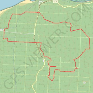 Olerando Pointe Espagnole (La Tremblade) GPS track, route, trail