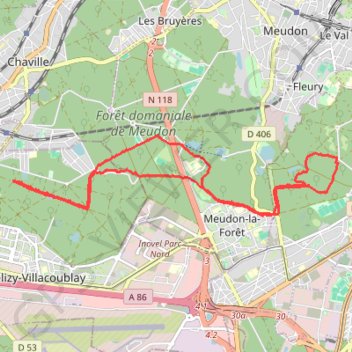 Eudon Soutenue GPS track, route, trail