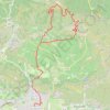 Les Alpilles et la piste des Lombards - Maussane-les-Alpilles GPS track, route, trail