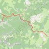 Le petit train de Lacaune - De Lacrouzette à Brassac GPS track, route, trail