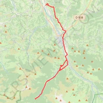 Bagnères-Chiroulet GPS track, route, trail