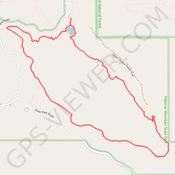 Doane Pond Loop GPS track, route, trail