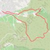 Beaussénas - Ravanas - Rocher Pointu - Pierrefeu - 83 GPS track, route, trail