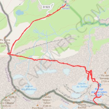 Breche de roland GPS track, route, trail