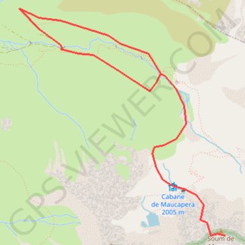 Soum de Marraut GPS track, route, trail