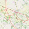 Treillères vallée et coteaux Gèvres GPS track, route, trail