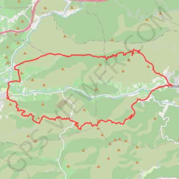 [Itinéraire] La cabane de Baudisson GPS track, route, trail