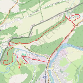 La Croix du Duel GPS track, route, trail