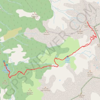 Pic Canigou GPS track, route, trail