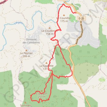 Le Muy GPS track, route, trail