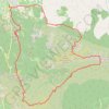 Grand tour dans les Alpilles à partir de Saint-Rémy-de-Provence GPS track, route, trail