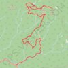 Mount LeConte, Myrtle Point and Cliff Top via Alum Cave Trail GPS track, route, trail