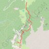Le Parmelan par le chalet de l'Anglettaz GPS track, route, trail