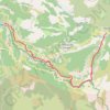 Gorges du Verdon depuis point sublime GPS track, route, trail