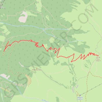 Col du Riou GPS track, route, trail