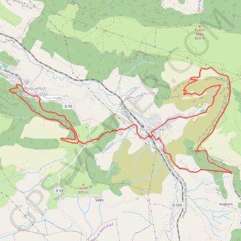 Cirque de Tournemire GPS track, route, trail