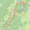 Circuit des 4 lacs GPS track, route, trail