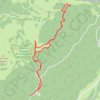Refuge de la Plate (Bauges) GPS track, route, trail