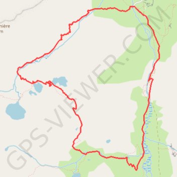 La Gardelle (Etangs Ariège) GPS track, route, trail