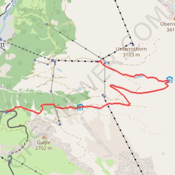 Randonnée des 5 lacs GPS track, route, trail