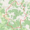 Lavoirs et fontaines - Bouex GPS track, route, trail
