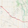 Yorkton - Russell GPS track, route, trail