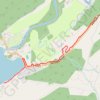 Taymouth Marina to Fort Lodge GPS track, route, trail