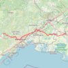 GR653 Randonnée de Arles (Bouches-du-Rhône) à Aniane (Hérault) GPS track, route, trail