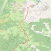 Mercantour - Du refuge des Merveilles au gîte de la baisse de Camp d'Argent GPS track, route, trail